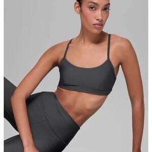 Alo Airlift Intrigue Bra in Athracite